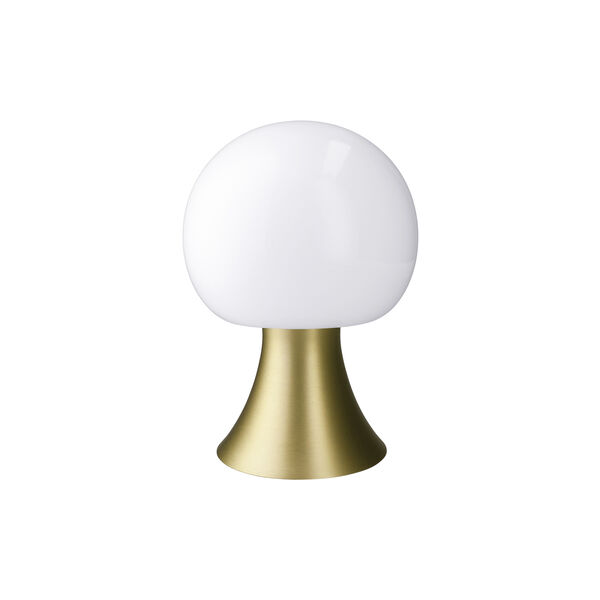 Noor LED lampe, brass colored, Holmegaard