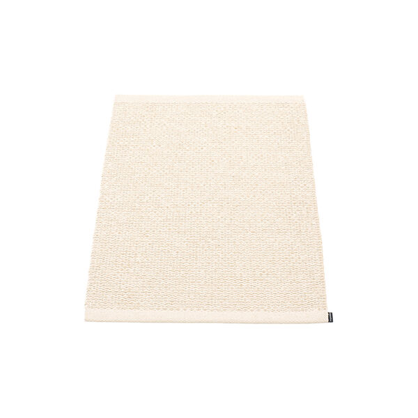 Svea gulvløper, vanilla/beige metallic, Pappelina