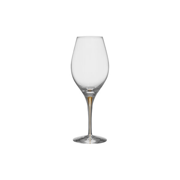 Intermezzo Balance vinglass 2 stk., gull, Orrefors