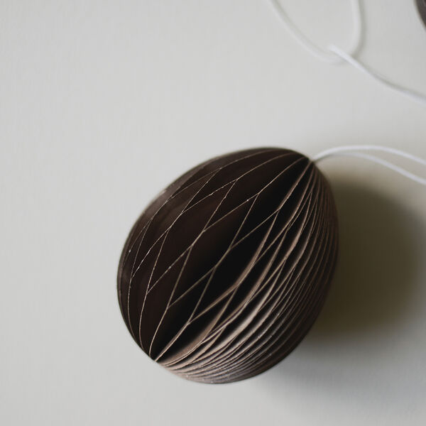 OVOID p&aring;skepynt large, brown, DBKD