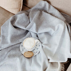 Horizon pledd, midnight blue, ELVANG