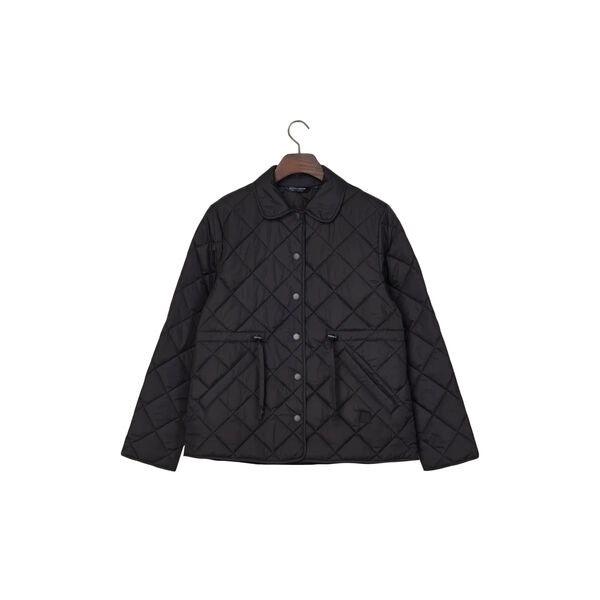 Sheila vattert jakke, svart, Lexington