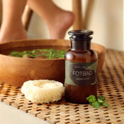 Loofah, fotskrubb, Stone Soap Spa