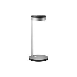 BLADE T2 SLIM bordlampe, matt black/satin silver, LIGHT-POINT