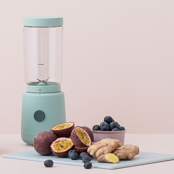 FOODIE smoothieblender, light green, RIG-TIG