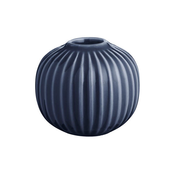 Hammershøi lysestake, indigo, Kähler