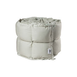 Sengekant, mist green, Sebra