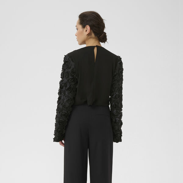 GZingrid blouse, black, Gestuz