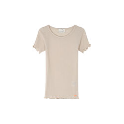 Pointella Trixy Tee, oatmeal melange, Mads N&oslash;rgaard