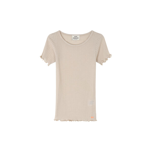 Pointella Trixy Tee, oatmeal melange, Mads N&oslash;rgaard
