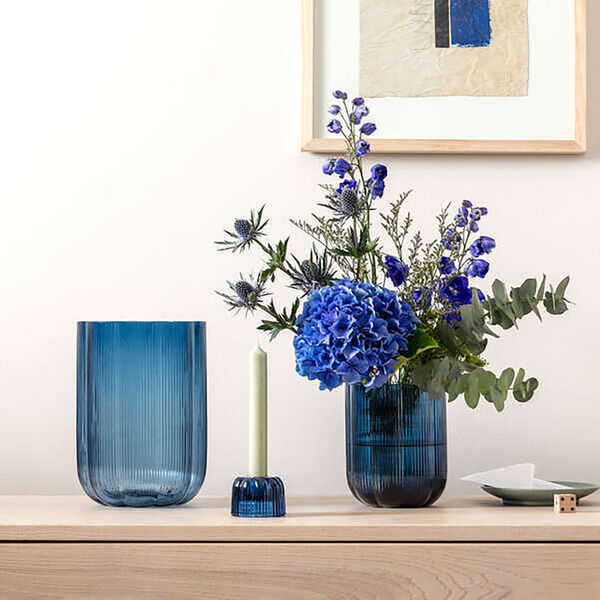 Fleur bleu Vase, blue, Villeroy & Boch