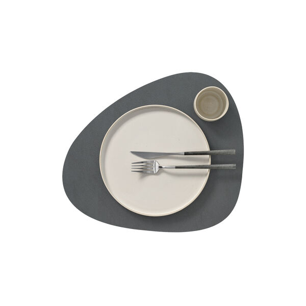 Serene dekkebrikke  Curve L, anthracite, LIND DNA