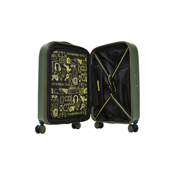 Logoduck + trolley cabin exp, black, Mandarina Duck