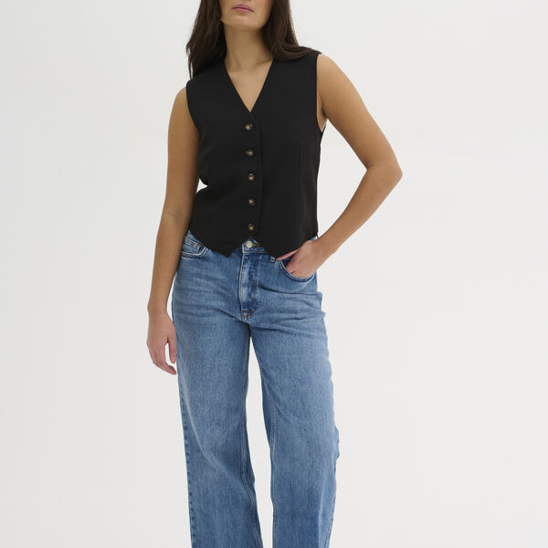 YolaMW Vest, black, My Essential Wardrobe