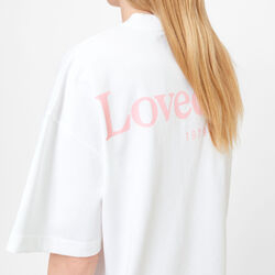 Aria T-shirt, pink logo, Lovechild 1979