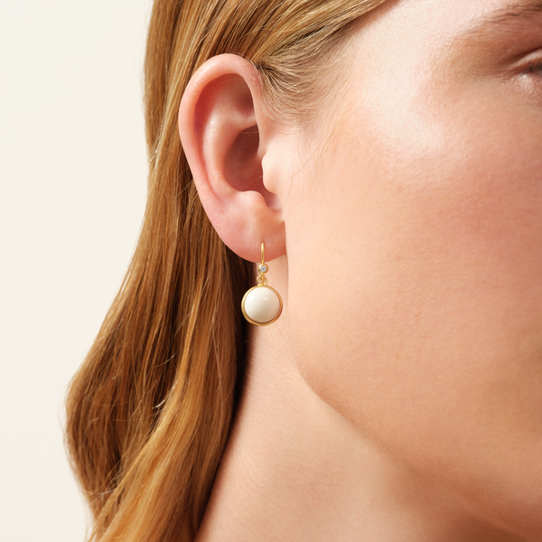 Prime &oslash;reringer, gold/ivory, Julie Sandlau