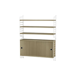 Living Bundle I, white/oak, String Furniture