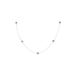 Forglemmigej halskjede, sølv, Flora Danica Jewellery