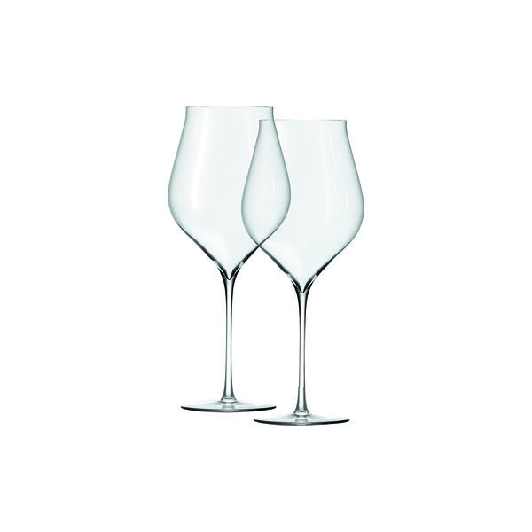 Notes R&oslash;dvinsglass 2 stk., Holmegaard