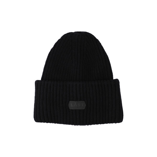 Oversize Beanie, black, LÄST
