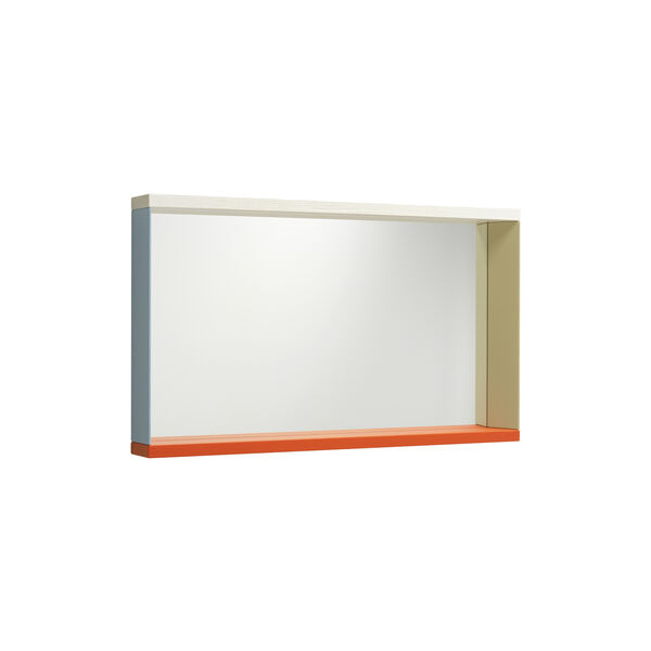 Colour Frame Mirror Medium, blue/orange, Vitra 
