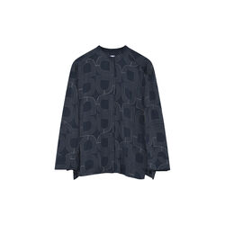 Kerry Fluid Viscose Stitch, dark sapphire, DAY Birger &eacute;t Mikkelsen