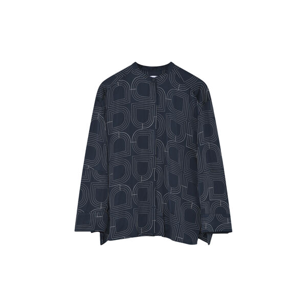 Kerry Fluid Viscose Stitch, dark sapphire, DAY Birger &eacute;t Mikkelsen