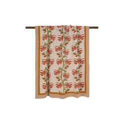 LANDSCAPE PEONY Boiled wool pledd 150x190cm, Frati Home