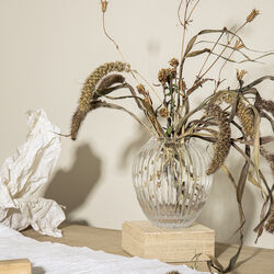 Hammersh&oslash;i Vase, klar, K&auml;hler Design