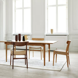 CH23 spisebordsstol, s&aring;pebehandlet eik/natur, Carl Hansen & S&oslash;n