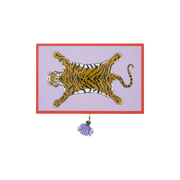 Tiger Lacquer Smykkeskrin, lavender, Jonathan Adler