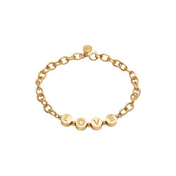 The Love Bracelet, gold, CAMILLA PIHL