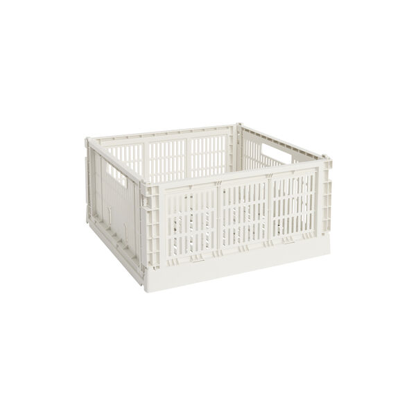 HAY Colour Crate Large Square, off-white, HAY