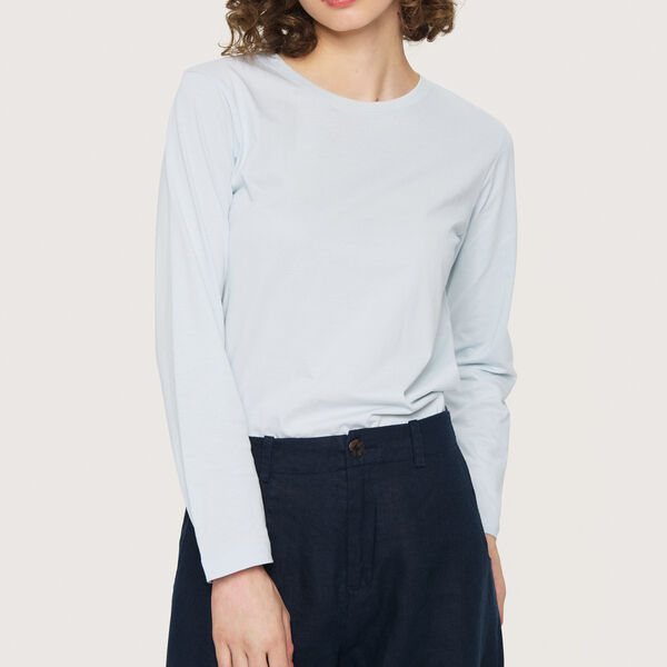 Osaka organic cotton bluse, cool bl&aring;, BITTE KAI RAND