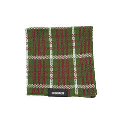 Strikket oppvaskklut, festive forrest, Humdakin