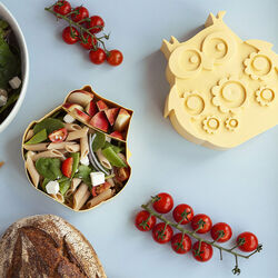 Matboks - Ugle, oransje, Blafre