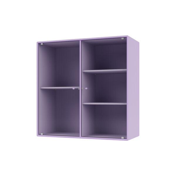 RIPPLE II vitrineskap, 164 iris, Montana Furniture