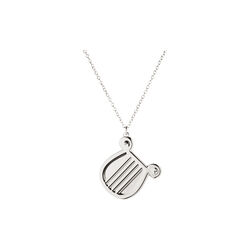 2026 Juleornament Harpe, s&oslash;lv, Georg Jensen