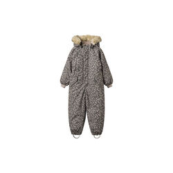 Snowsuit Moe, 9528 black sea open flowers, Wheat