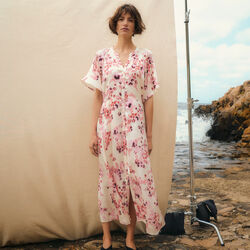 AlajaPW DR, pink shadow flower print, Part Two