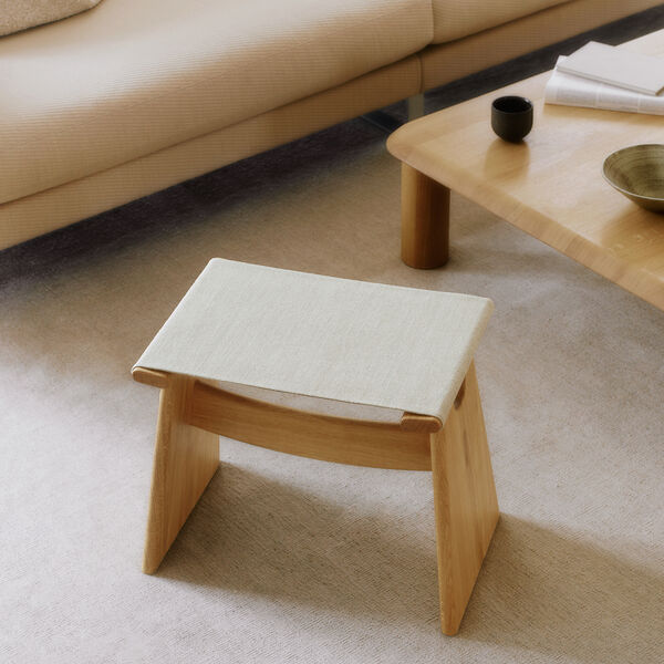 Seto Stool, light oljet eik/natural, Fredericia Furniture