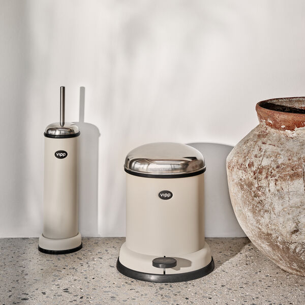 VIPP11 toalettbørste gulv, beige, Vipp