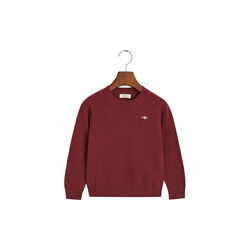 Kids Lambsull Crew Neck genser, red, Gant