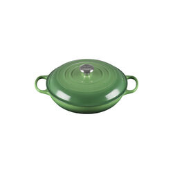Signature st&oslash;pejern buffetgryte 30 cm, bamboo green, Le Creuset