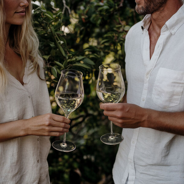 Notes Hvitvinsglass 2 stk., Holmegaard