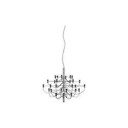 2097 LED lysekrone 30, krom 2097 LED lysekrone 30, krom, Flos