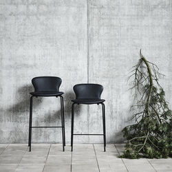 PLAY Chair Low Back Bar, black, Bruunmunch Furniture