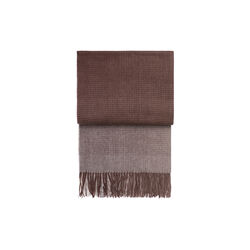 Horizon pledd, plum, ELVANG