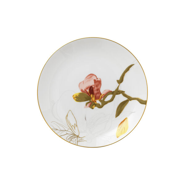 Flora tallerken, Magnolia, Royal Copenhagen