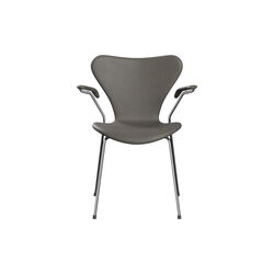 Serie 7&trade; 3207 fullt polstret stol, Essential lava, Fritz Hansen